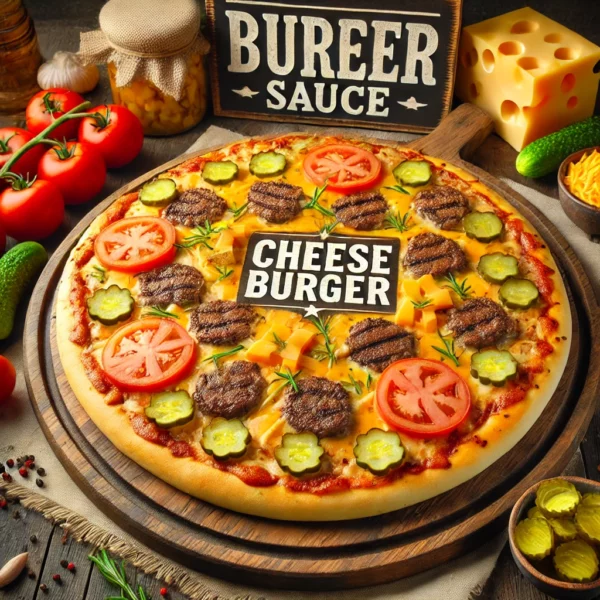 PIZZA CHEESE BURGER MEGA