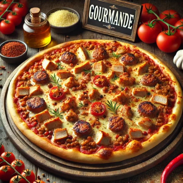 PIZZA GOURMANDE MEGA