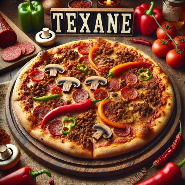 PIZZA TEXANE MEGA